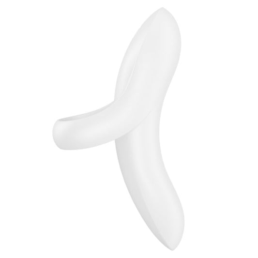 Satisfyer Vibrador de Dedo Bold Lover Blanco
