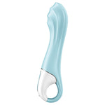 Satisfyer Air Pump Vibrador 5+ Aplicación Vibrador Inflable Punto G Azul