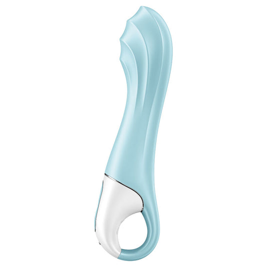 Satisfyer Air Pump Vibrador 5+ Aplicativo Vibrador Inflvel G-spot Azul