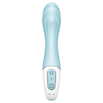 Satisfyer Air Pump Vibrador 5+ Aplicación Vibrador Inflable Punto G Azul