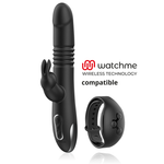 Black&Silver - Vibe Estimulante Kenji Compatível Com A Tecnologia Watchme Wireless