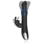 Brilly Glam Vibrador y Rotador Moebius Conejo Compatible con la Tecnología Watchme Wireless