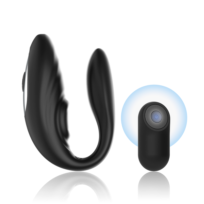 Brilly Glam- Control remoto vibratorio y pulsante de pareja