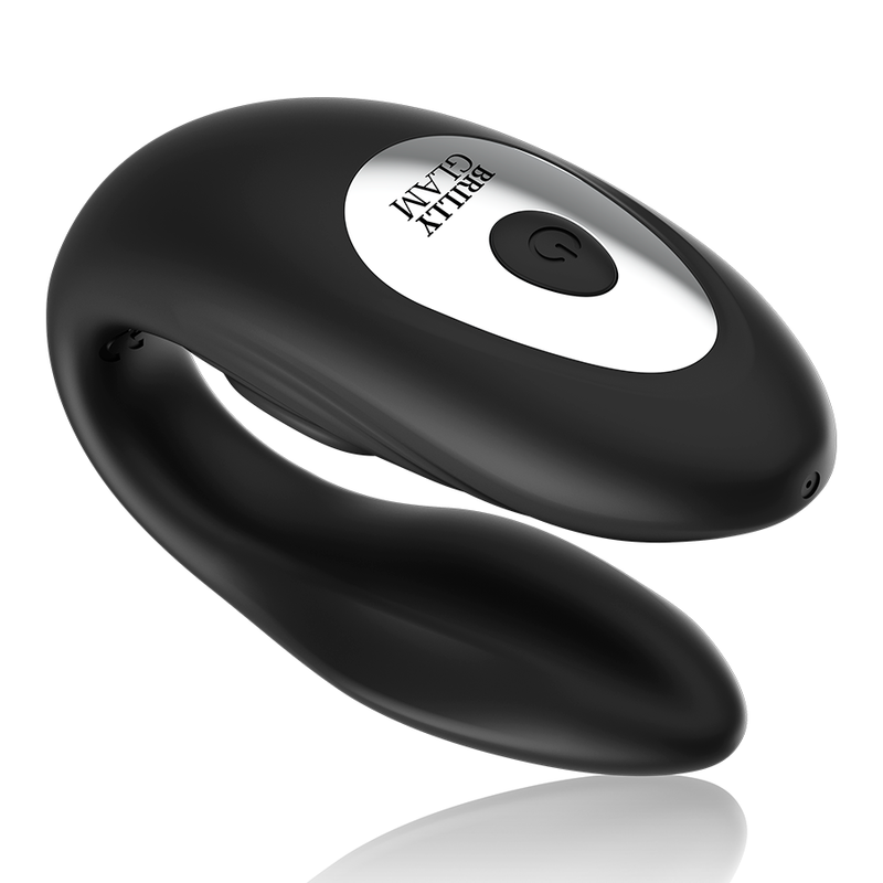 Brilly Glam- Control remoto vibratorio y pulsante de pareja