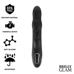 Brilly Glam Vibrador y Rotador Moebius Conejo Compatible con la Tecnología Watchme Wireless