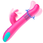 Happy Loky Pluto Coelho Vibrador e Rotador Relógio Com Tecnologia Sem Fio Compatível