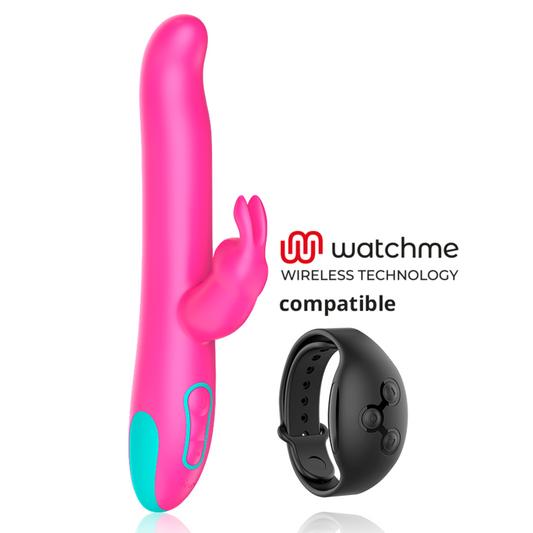Happy Loky Pluto Conejo Vibrador y Rotador Reloj con Tecnología Inalámbrica Compatible
