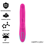 Happy Loky Pluto Coelho Vibrador e Rotador Relógio Com Tecnologia Sem Fio Compatível