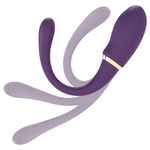 Vibrador de control remoto doble Treasure Merlin