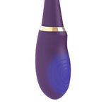 Vibrador de control remoto doble Treasure Merlin
