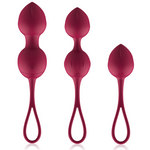 Cici Beauty Control Remoto Premium Silicona 3 Vibrantes Bolas Kegel