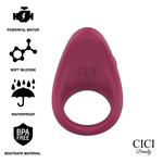 Cici Beauty Anel Vibrante de Silicone Premium
