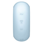 Satisfyer Pro To Go 3 Estimulador e Vibrador de Pulso de Ar Duplo Azul