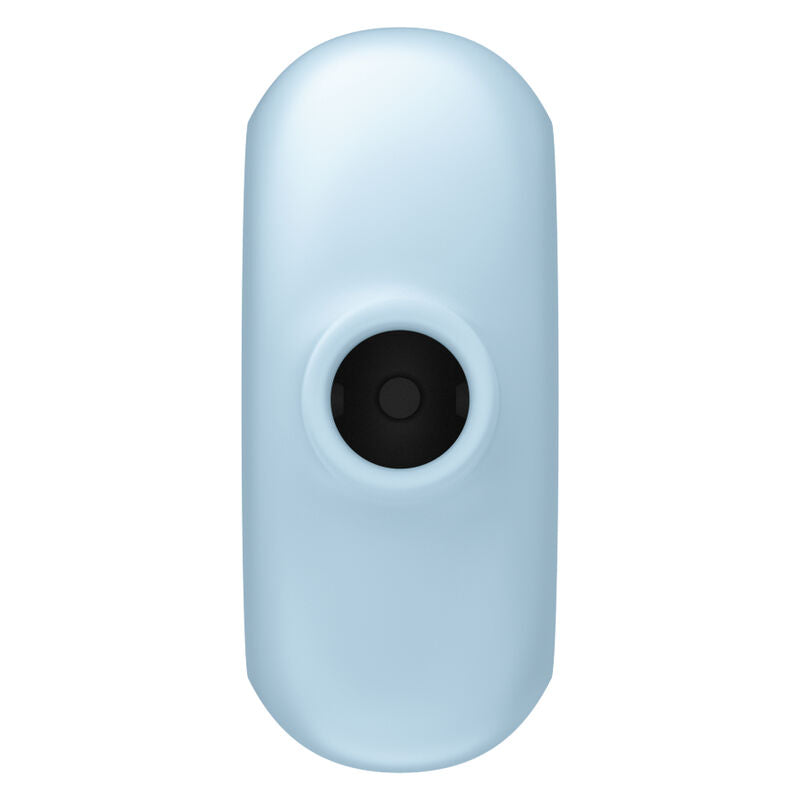 Satisfyer Pro To Go 3 Estimulador e Vibrador de Pulso de Ar Duplo Azul
