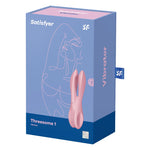 Satisfyer Vibrador Threesome 1 Rosa
