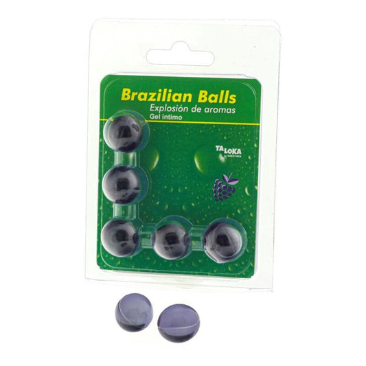 Taloka - 5 Bolas Brasileiras Bagas Gel Íntimo