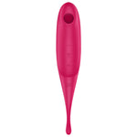 Satisfyer Estimulador y Vibrador de Pulso Twirling Pro Air Rojo