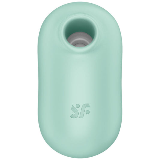 Satisfyer Pro To Go 2 Estimulador y Vibrador de Pulso de Aire Doble Verde