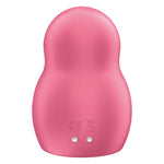 Satisfyer Pro To Go 1 Estimulador y Vibrador de Pulso de Aire Doble Rojo