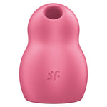 Satisfyer Pro To Go 1 Estimulador y Vibrador de Pulso de Aire Doble Rojo