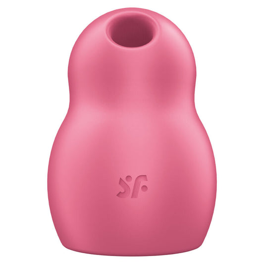 Satisfyer Pro To Go 1 Estimulador y Vibrador de Pulso de Aire Doble Rojo