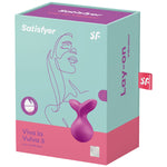 Satisfyer Vibrador Viva La Vulva 3 Lay-on Violeta