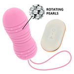 Ohmama Ovo de Controle Remoto 7 Modos de Rotação Rosa