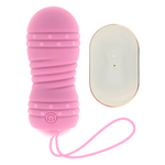 Ohmama Ovo de Controle Remoto 7 Modos de Rotação Rosa