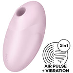 Satisfyer Estimulador e Vibrador de Pulso de Ar Vulva Lover 3 Rosa
