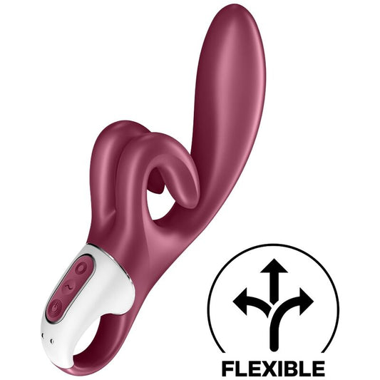 Satisfyer Touch Me Conejo Vibrador Rojo