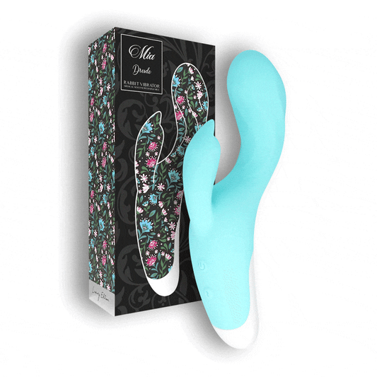Mia Dresde Vibrador Azul Turquesa