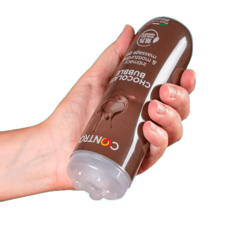Control Gel de Massagem 3 Em 1 Bolha de Chocolate 200 Ml