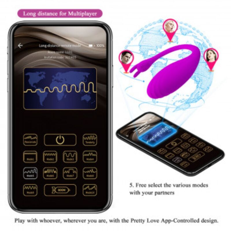 Pretty Love Aplicativo Gratuito Catalina Massager Violeta