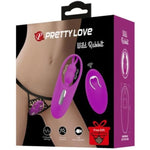 Pretty Love Estimulador de Conejo Salvaje para Clítoris con Control Remoto Lilac
