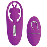 Pretty Love Estimulador de Mariposa Danzante para Vainas con Control Remoto Lila