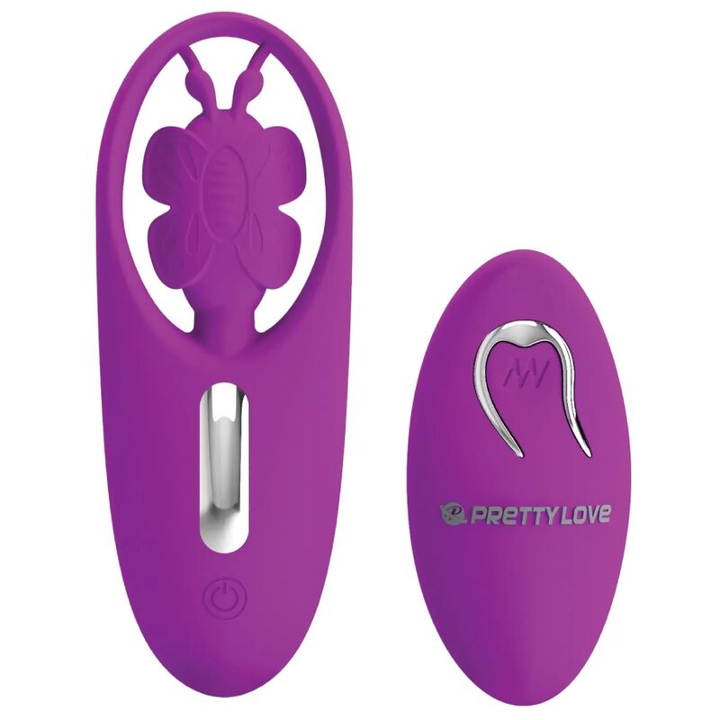 Pretty Love Estimulador de Mariposa Danzante para Vainas con Control Remoto Lila