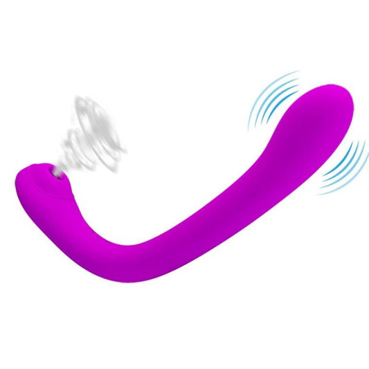 Vibrador Pretty Love Alex y Succionador de Clítoris Violeta