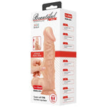 Baile Lindo Encontro Buraq Dildo Realístico Flexível 24 Cm Natural