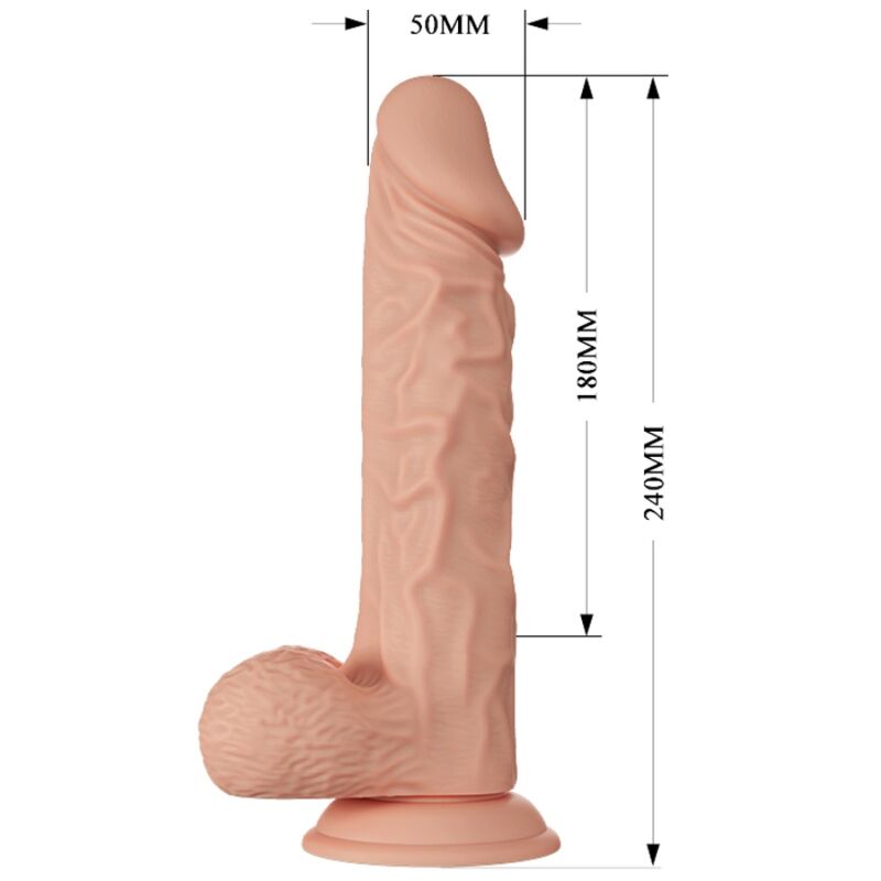 Baile Lindo Encontro Vibrao Buraq 24 Cm Natural