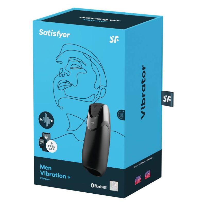 Satisfyer Men Vibration+ Preto