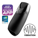 Satisfyer Men Vibration+ Preto