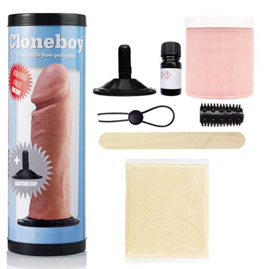 Cloneboy Dildo e Tampa de Sucção Rosa