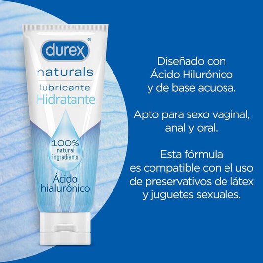 Durex - Lubrificante Hidratante Naturais 100 ml