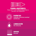 Durex - Placador Dama 12 Unidades