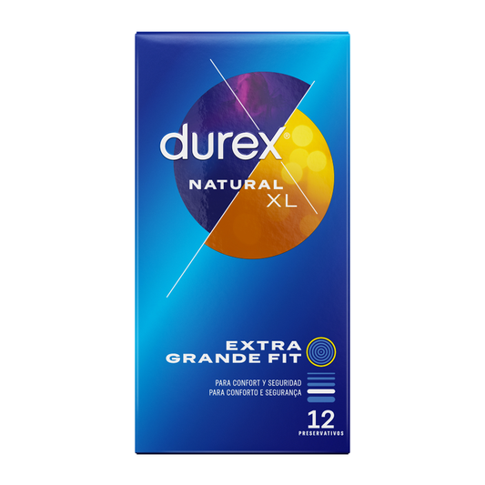 Durex - Natural XL 12 Unidades
