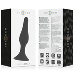 Intense - Anal Nivel 4 15,5cm Negro