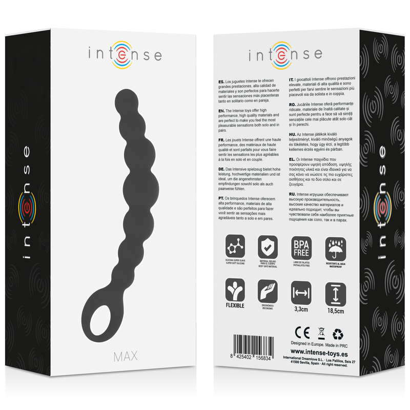 Intense - Cuentas Anales Max Negro