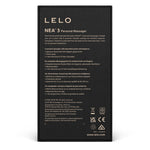 Lelo Nea 3 Massageiro Pessoal Preto