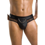 Passion 030 Open Slip Negro Talla L/XL