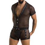 Passion 052 Conjunto Michael Preto S/m